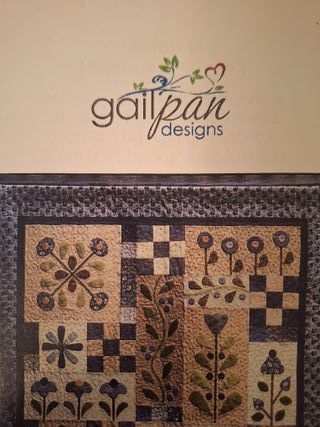 Patrón quilt patchwork Flowerdale de Gail Pan