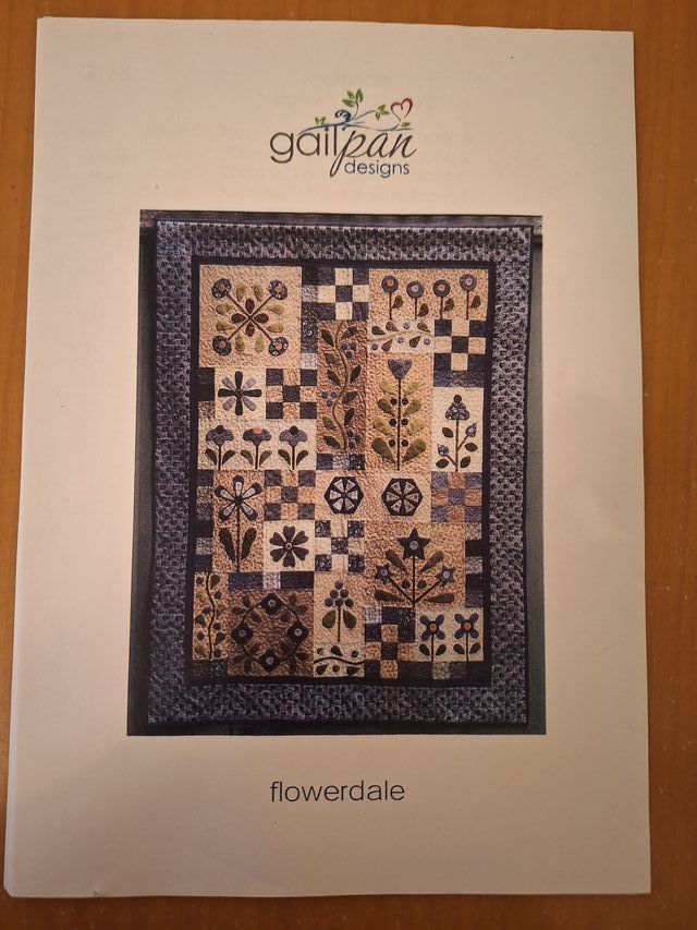 Patrón quilt patchwork Flowerdale Gail Pan