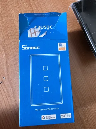 Sonoff T3US3C Wi-Fi Smart Wall Switch