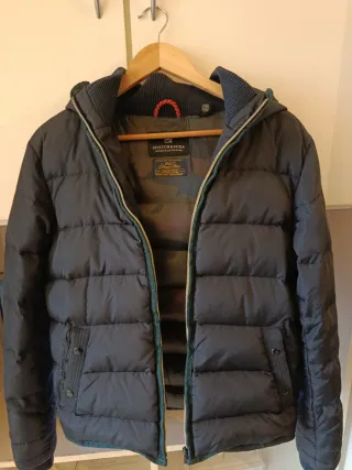 Chaqueta Scotch & Soda Negra Invierno