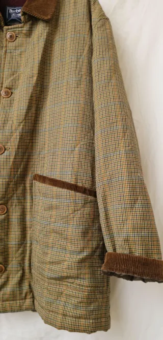 Giacca Burberrys vintage 100% in pura lana pied de
