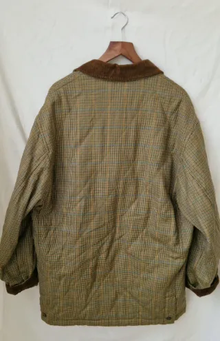 Giacca Burberrys vintage 100% in pura lana pied de