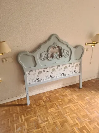 Cabecero Cama 130cm Vintage Estilo Francés