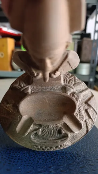 Portacenere Vintage Egitto Bronzo