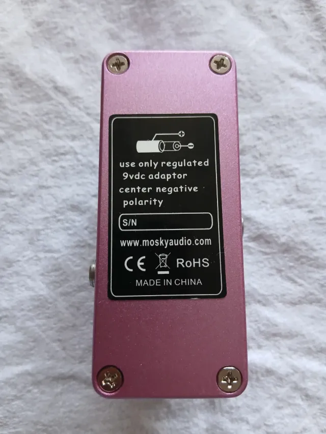 Mosky Spring Reverb Pedale Effetto Chitarra