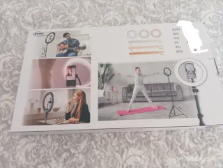 Aro de Luz LED con Trípode y Soporte Móvil