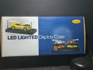 Expositor con vitrina LED