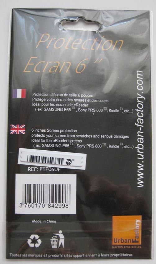 Protector de pantalla de 6 pulgadas