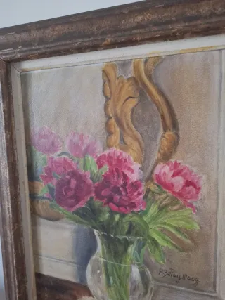 Cuadro al Óleo sobre Cartón duro