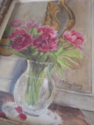 Cuadro al Óleo sobre Cartón duro