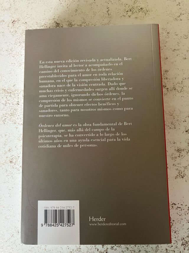 Órdenes del amor: Cursos seleccionados de Bert ...