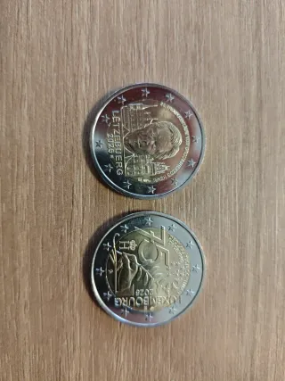 Moneda 2€ Luxemburgo 2025
