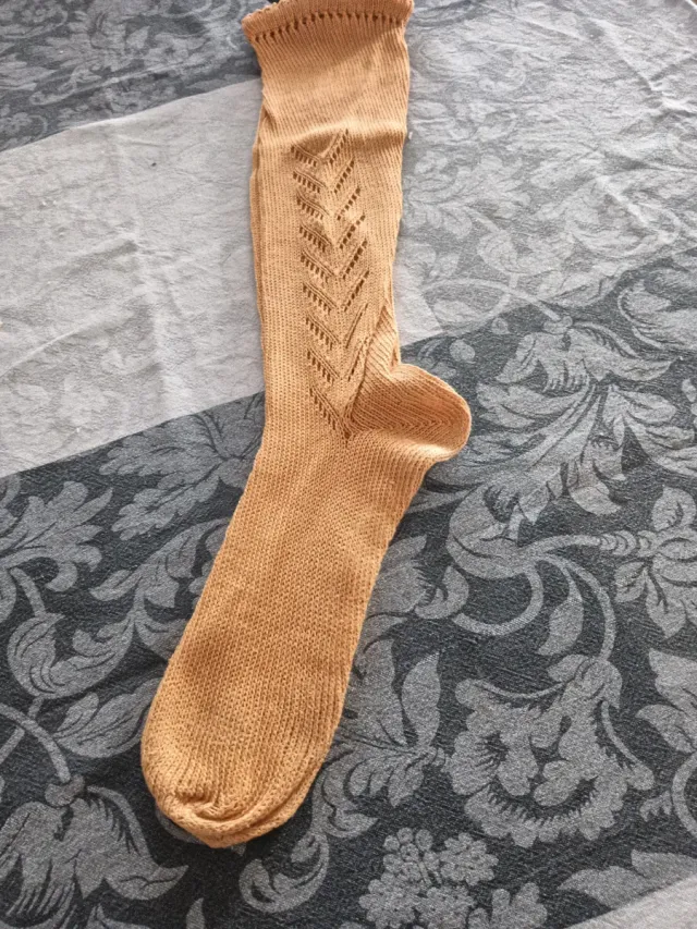 Calcetines Fallero torrenti Medias Mostaza Talla Ú