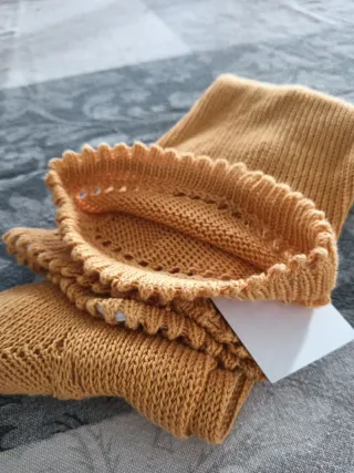 Calcetines Fallero torrenti Medias Mostaza Talla Ú