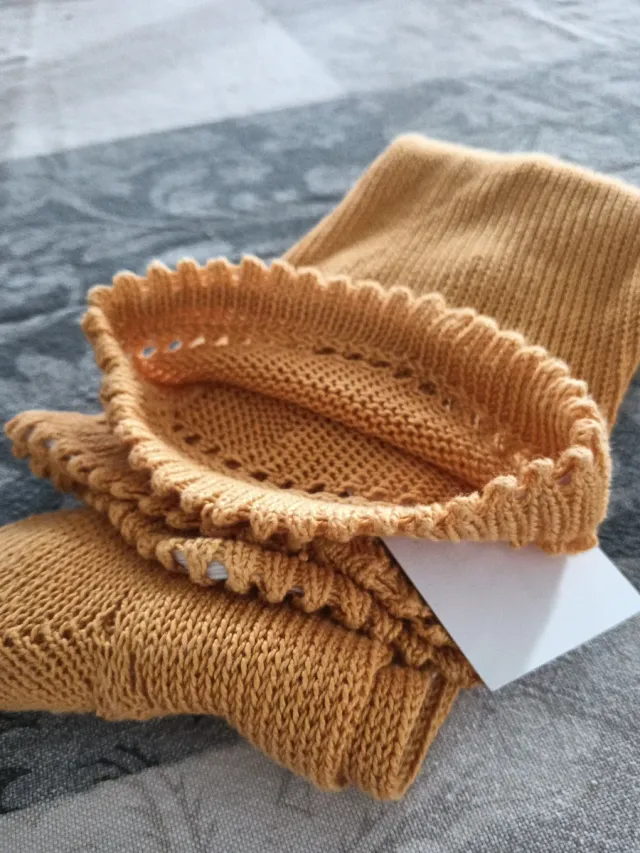 Calcetines Fallero torrenti Medias Mostaza Talla Ú