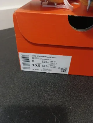 Zapatillas de clavos Nike Zoom Rival Sprint