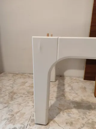 Mueble de salón IKEA SJÖVIK blanco diseño retro