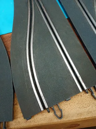 Scalextric desvío incorporación pista  Powerline