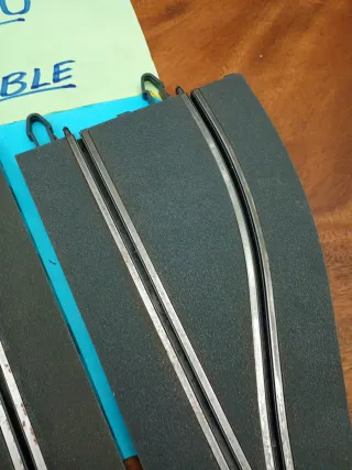 Scalextric desvío incorporación pista  Powerline