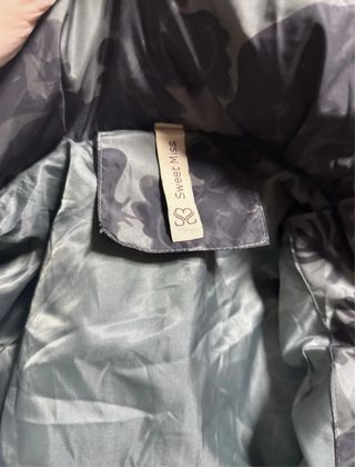 Plumas estampado floral talla S