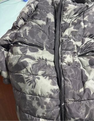 Plumas estampado floral talla S