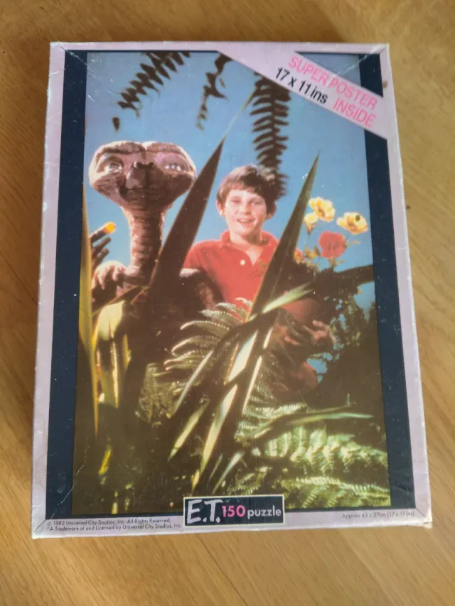 Puzzle E.T. L'Extraterrestre 1982