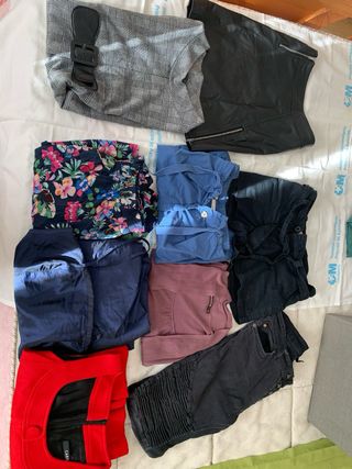 Lote Ropa Mujer Talla S/M falda Bimba Y Lola