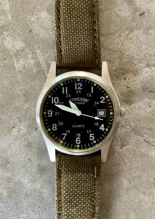 Reloj Jameson Irish Whiskey Cuarzo Verde