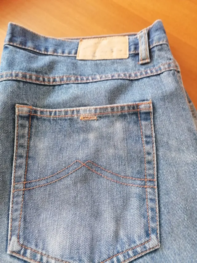 Jeans uomo gamba dritta