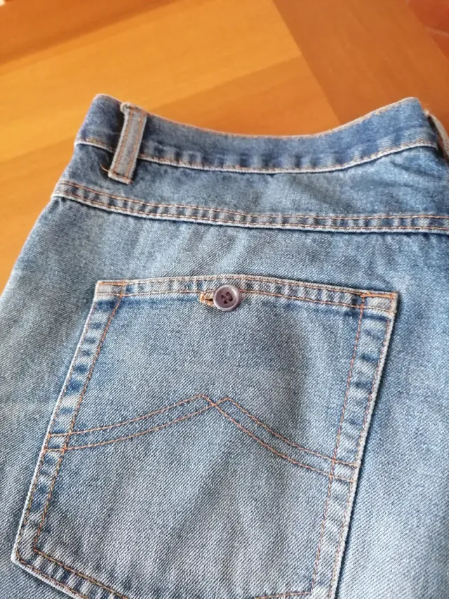 Jeans uomo gamba dritta