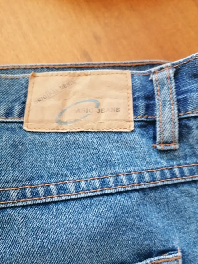 Jeans uomo gamba dritta