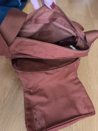 Bolso bandolera Tiger Urban Bags color teja