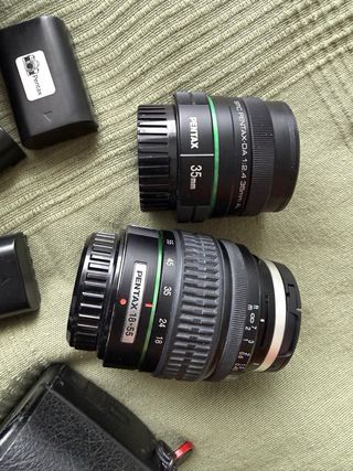 Pentax K-3 II + Pentax 18-55mm+35mm f2.4