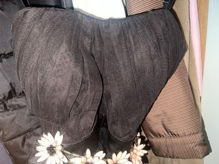 Vestido negro de fiesta con flores