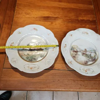 Antichi piatti decorativi da appendere