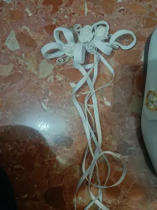 Zapatos y guantes comunión niña SAEZ