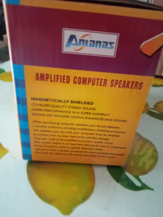 Altavoces NTANAS SPK222 Amplificados