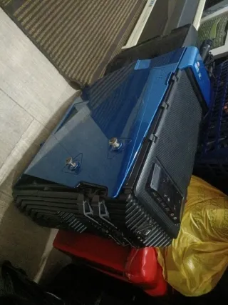 Caja de PC Gaming Azul