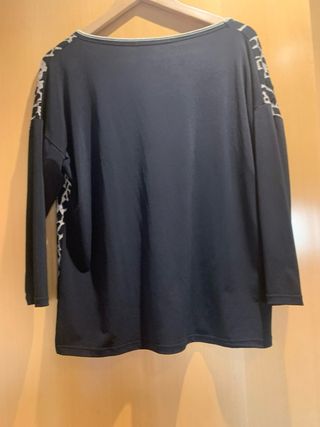 Blusón estampado animal print Roy Ivone