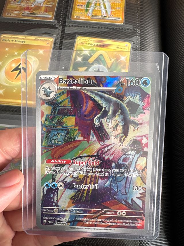 Carta Pokémon Baxcalibur 210/193 Inglés