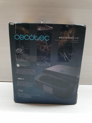 Sandwichera Cecotec Rock’nToast 4 en 1 1000W ✨