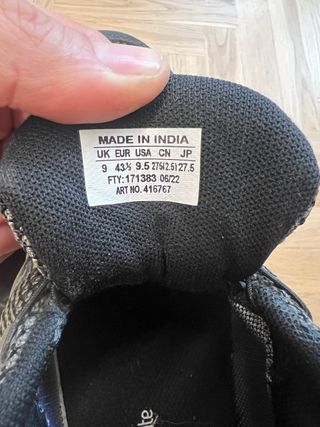 Salomón goretex Negras y verdes