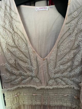 Vestido Flamenco Rosa S/36/8 rosa palo