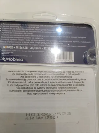 Tornillos Antirrobo Norauto N01002 M12x1,25