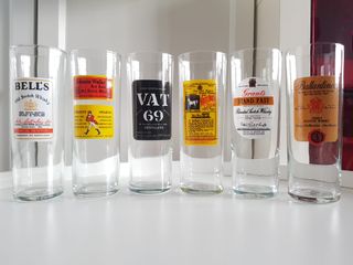Set 6 vasos de whiskey vintage