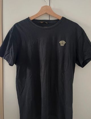 Camiseta Versace Medusa Talla XL Negra