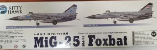 Maqueta Avión MIG 25 Foxbat 1/48