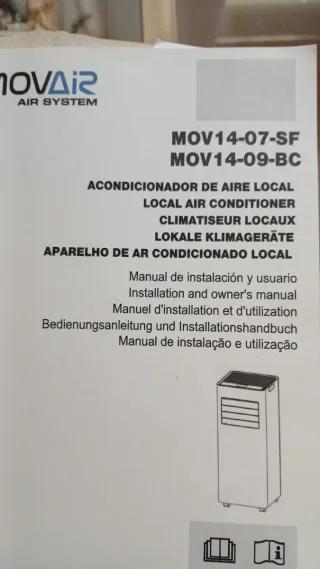 Aire Acondicionado Portátil Movic Blanco