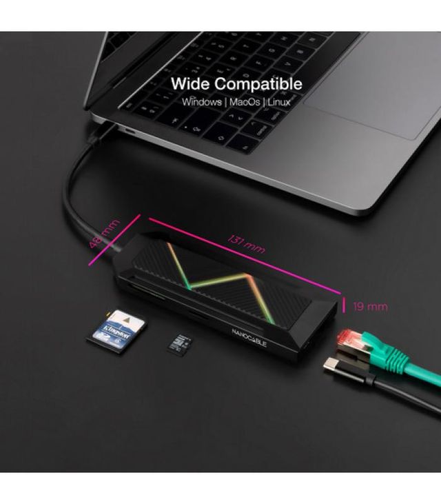 Hub USB 3.0 Nanocable 10.16.0901
