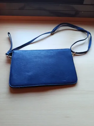 Bolso bandolera mujer azul